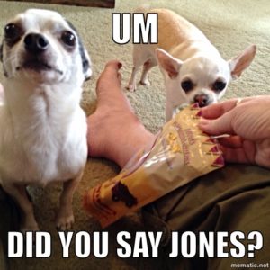 Um, did you say Jones?